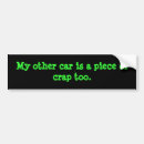 Recherche de merde voiture autocollants Humour