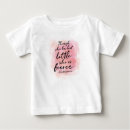 Recherche de inspiré bébé tshirts Typographie