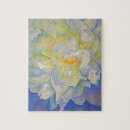 Recherche de pivoine puzzles Pivoines blanches