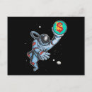Recherche de lunaire cartes postales Astronaute