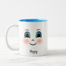 Recherche de visages heureux tasses Mignon