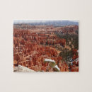 Recherche de bryce canyon puzzles Neige