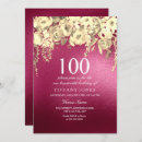 Recherche de burgundy and gold invitations Floral