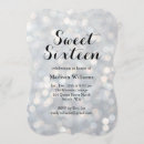 Recherche de silver glitter invitations Hiver