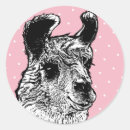 Recherche de à petits pois rose autocollants Animal