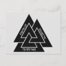 Recherche de runes cartes postales Norse