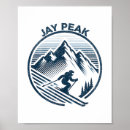 Recherche de skieuse posters Bleu