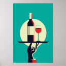Recherche de serveuse posters Vin