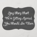 Recherche de long invitations Simple