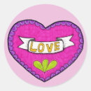Recherche de rebut autocollants Coeur