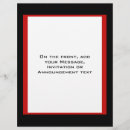 Recherche de noir et rouge prospectus Élégant