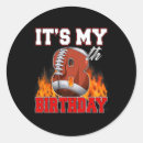 Recherche de 8ème anniversaire autocollants Football