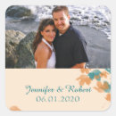 Recherche de turquoise mariage autocollants De faveur de