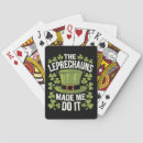 Recherche de lutins jeux de cartes Irlandais