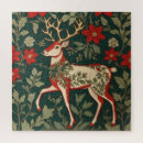Recherche de renne puzzles Fête