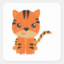 Recherche de tigre orange autocollants Safari