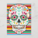 Recherche de sugar skull cartes postales Jour des morts