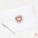 Recherche de couronne cœur autocollants Fleurs
