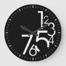 Recherche de contemporain horloges Noir
