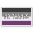 Recherche de drapeau asexuel autocollants Aromatique