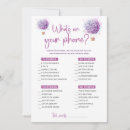 Recherche de lilas cartes invitations Fleurs