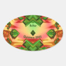 Recherche de season greetings autocollants Pretty fractal glossy 3d