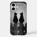 Recherche de lune de chat iphone coques Silhouette