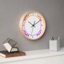 Recherche de multicolore horloges Décoratif