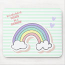 Recherche de arc en ciel licorne tapis souris Mignonne