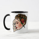 Recherche de la tête de mort tasses Squelette