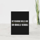 Recherche de braille vœux cartes Cécité