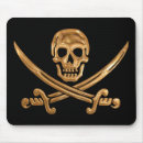 Recherche de jolly roger tapis souris Crâne et os croisés