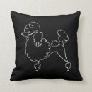 Recherche de caniche noir coussins Mignon