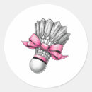 Recherche de citation de badminton autocollants Raquette