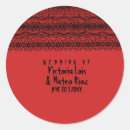 Recherche de dentelle rouge autocollants Noir