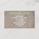 Recherche de travailleur de la construction cartes visite Customer