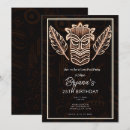 Recherche de anniversaire polynésien cartes invitations Été