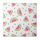 Recherche de pastèques carreaux Pastèque rose