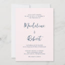 Recherche de simple mariage réception invitations Minimaliste