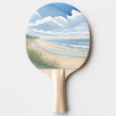 Recherche de plage raquettes ping pong Aquarelle
