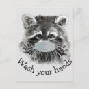 Recherche de se laver les mains cartes postales Mignon