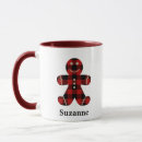 Recherche de rouge plaid tasses Nom