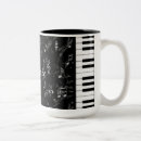 Recherche de pianos tasses Clés de piano
