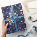 Recherche de renards papier cadeau Scandinave