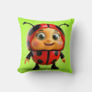Recherche de dessin coccinelle coussins Illustration