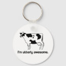 Recherche de vache drôle porteclés Animal de ferme