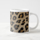 Recherche de fourrure de léopard tasses Motif
