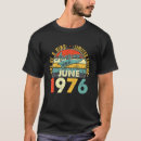 Recherche de anniversaire 1976 tshirts Vieux