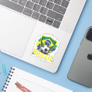 Recherche de football brésilien autocollants Fierté brésilienne