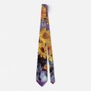 Recherche de tournesol vintage cravates Floral